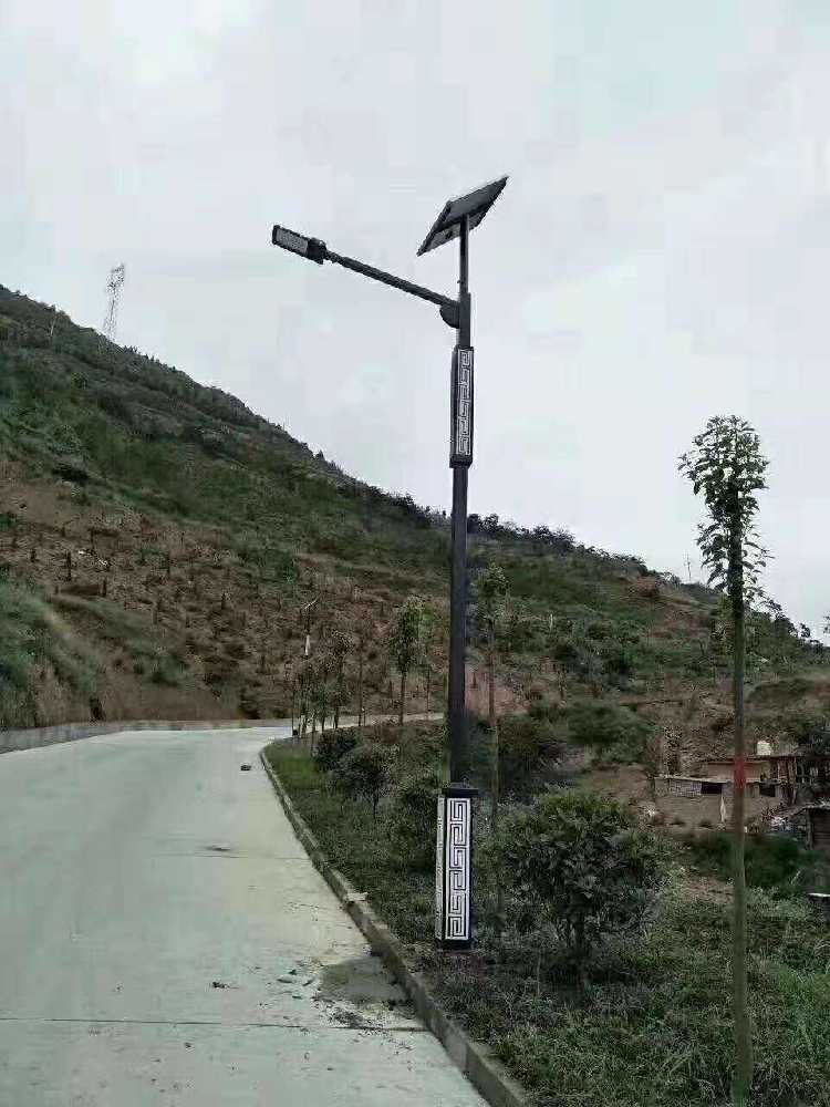 勐腊县仿古太阳能路灯